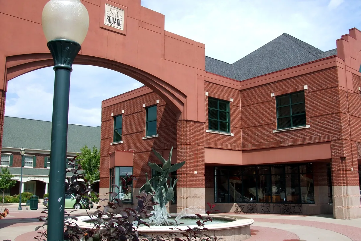 City Center Square in Coralville Iowa