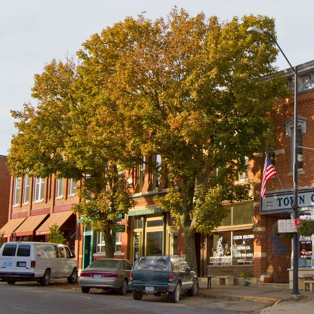 Mount Vernon Commercial Historic District in Mount Vernon, Iowa